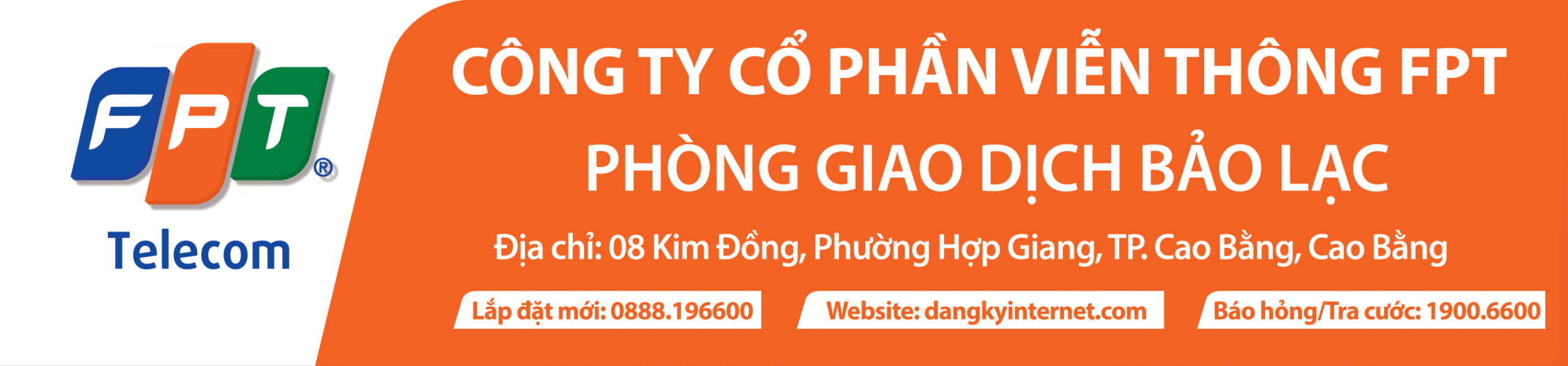 lắp mạng wifi fpt bảo lạc cao bằng
