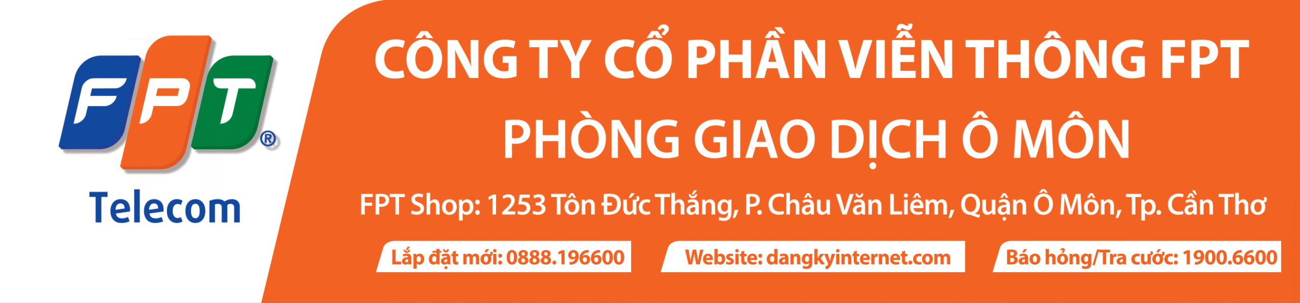 lắp mạng wifi fpt ô môn cần thơ