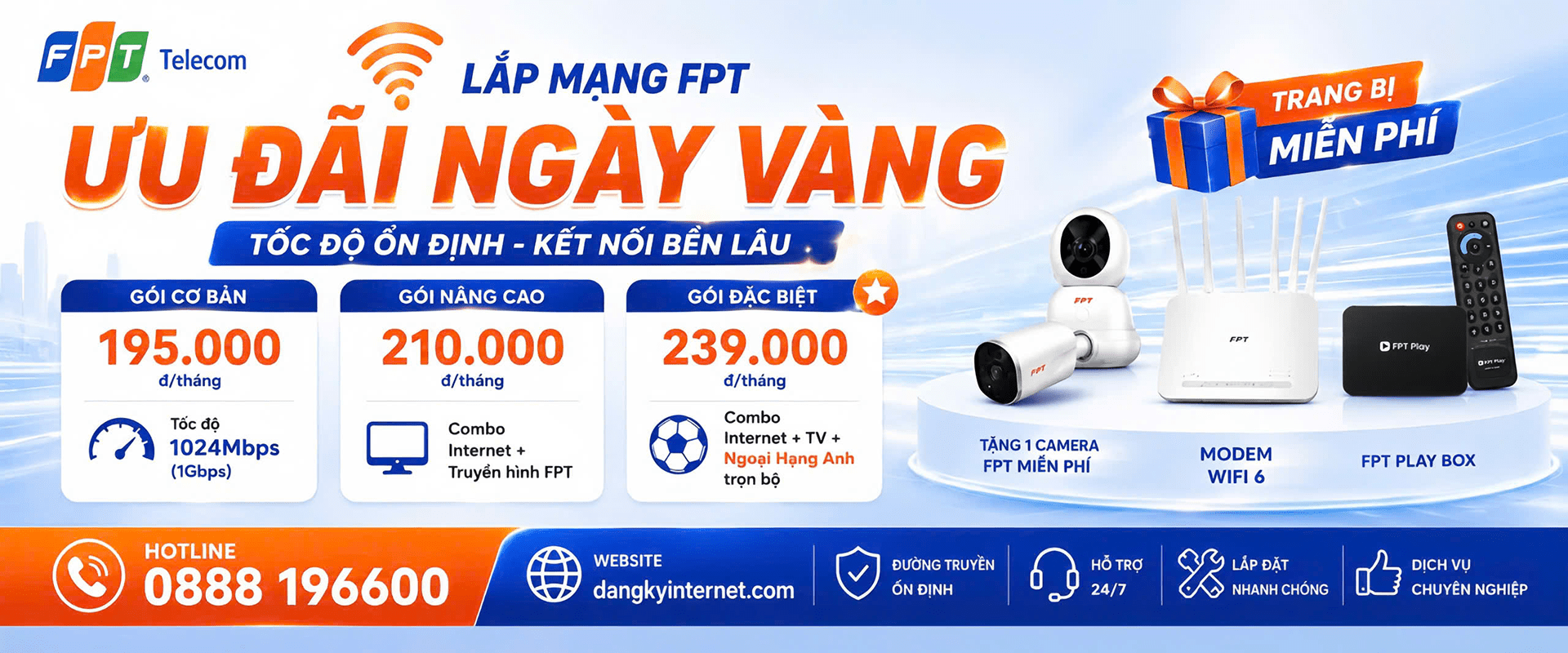 banner ưu đãi ngày vàng lắp mạng fpt