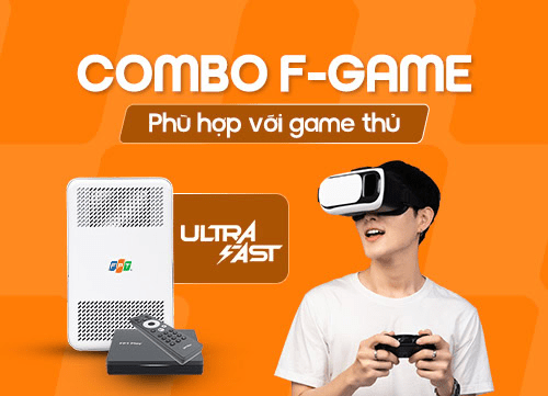 giá gói cước combo internet fpt f game