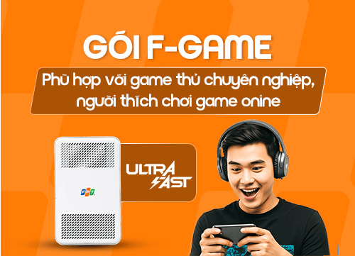 giá gói cước internet fpt f game