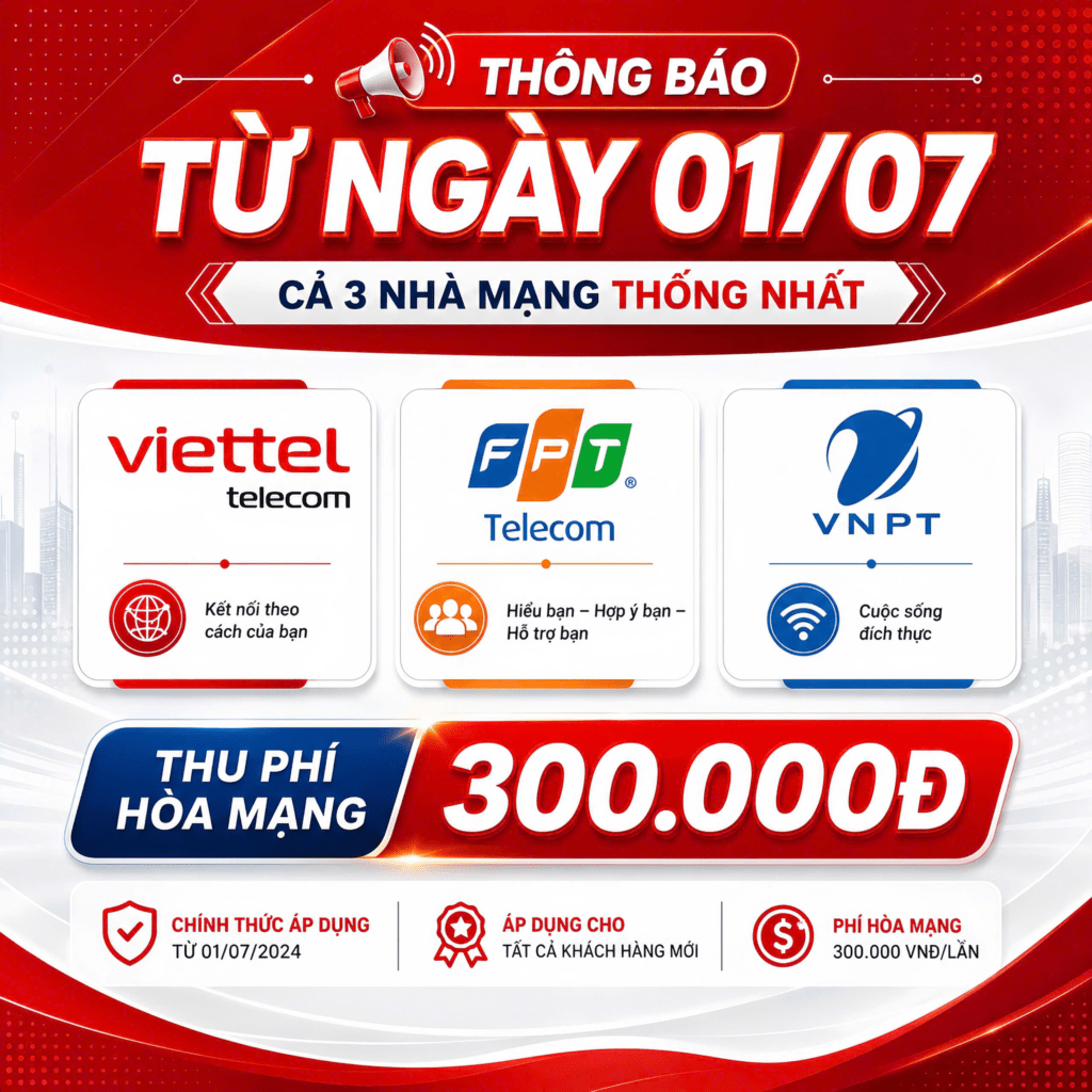 phí hòa mạng lắp đặt internet fpt vnpt viettel